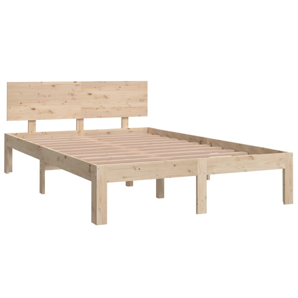 vidaXL Bed Frame without Mattress 120x190cm Small Double