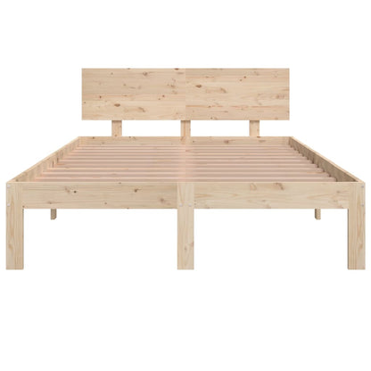 vidaXL Bed Frame without Mattress 120x190cm Small Double