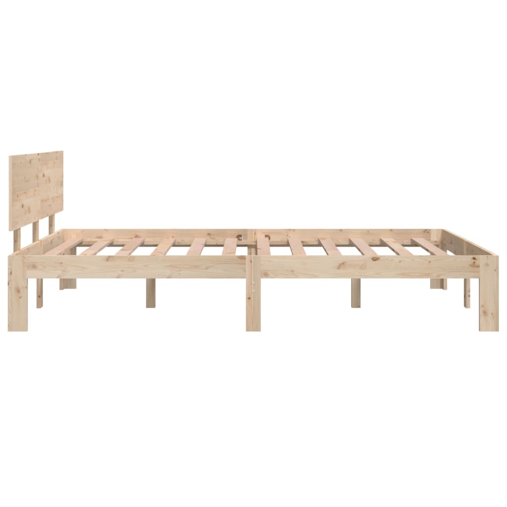 vidaXL Bed Frame without Mattress 120x190cm Small Double