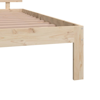 vidaXL Bed Frame without Mattress 120x190cm Small Double