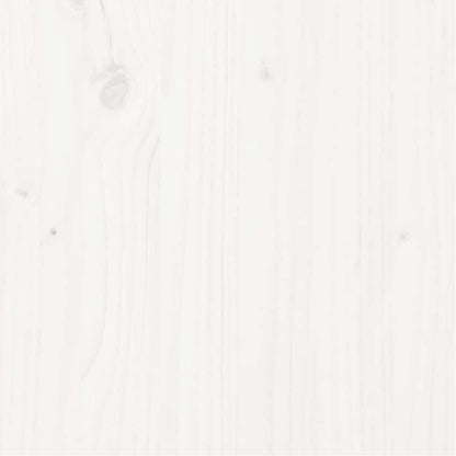 vidaXL Bed Frame without Mattress White 150x200cm King Size