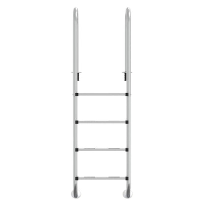 vidaXL Pool Ladder 54x38x184,5 cm 304 Stainless Steel