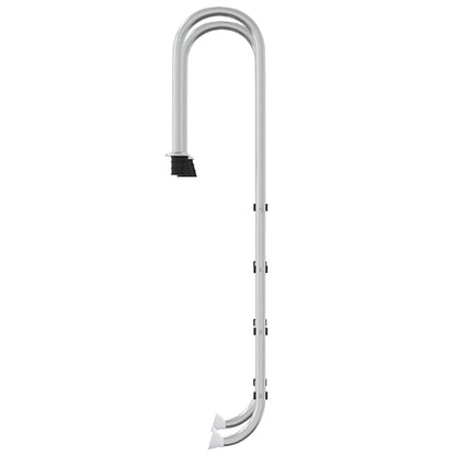 vidaXL Pool Ladder 54x38x184,5 cm 304 Stainless Steel