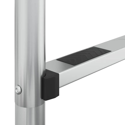 vidaXL Pool Ladder 54x38x184,5 cm 304 Stainless Steel