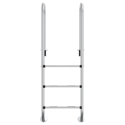 vidaXL Pool Ladder 54x38x158 cm 304 Stainless Steel