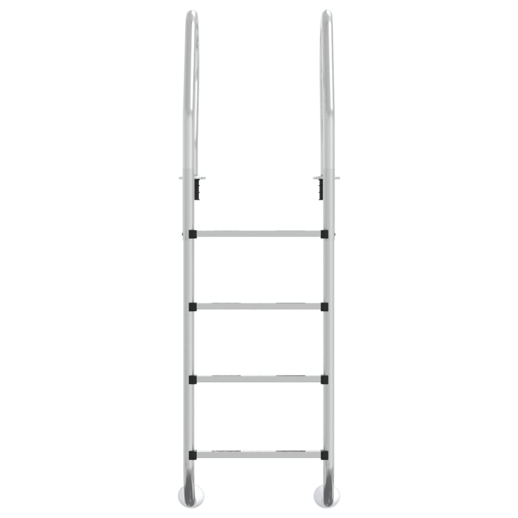 vidaXL Pool Ladder 54x38x184.5 cm 304 Stainless Steel
