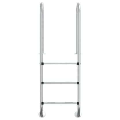 vidaXL Pool Ladder 54x38x158 cm 304 Stainless Steel
