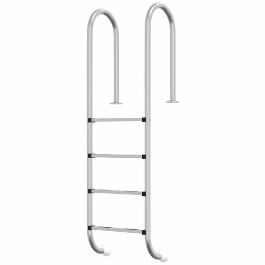 vidaXL Pool Ladder 54x38x184,5 cm 304 Stainless Steel