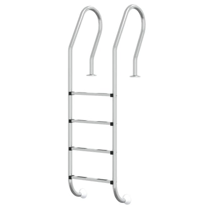 vidaXL Pool Ladder 54x38x184.5 cm 304 Stainless Steel