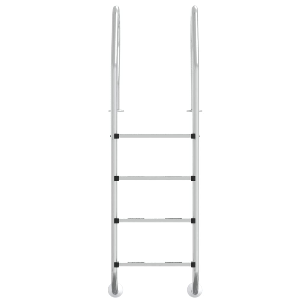 vidaXL Pool Ladder 54x38x184.5 cm 304 Stainless Steel