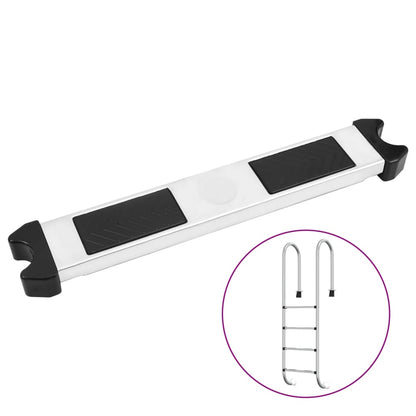 vidaXL Pool Ladder Step 50x9x3.5 cm 304 Stainless Steel
