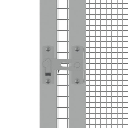 vidaXL Bird Cage Anthracite 302.5x324.5x211.5 cm Galvanised Steel