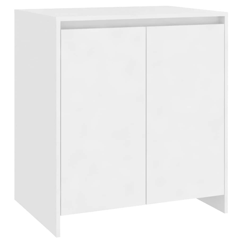 vidaXL 2 Piece Sideboard White Engineered Wood