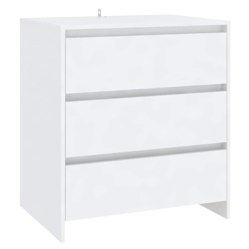vidaXL 2 Piece Sideboard White Engineered Wood