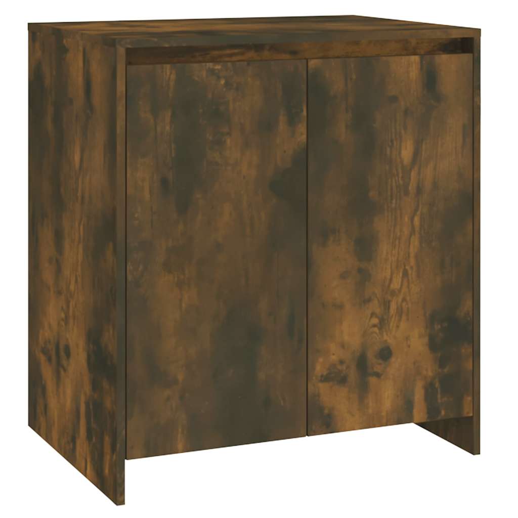 vidaXL 2 Piece Sideboard Smoked Oak Engineered Wood