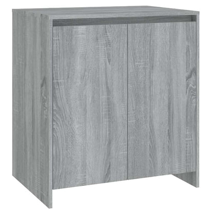 vidaXL 3 Piece Sideboard Grey Sonoma Engineered Wood