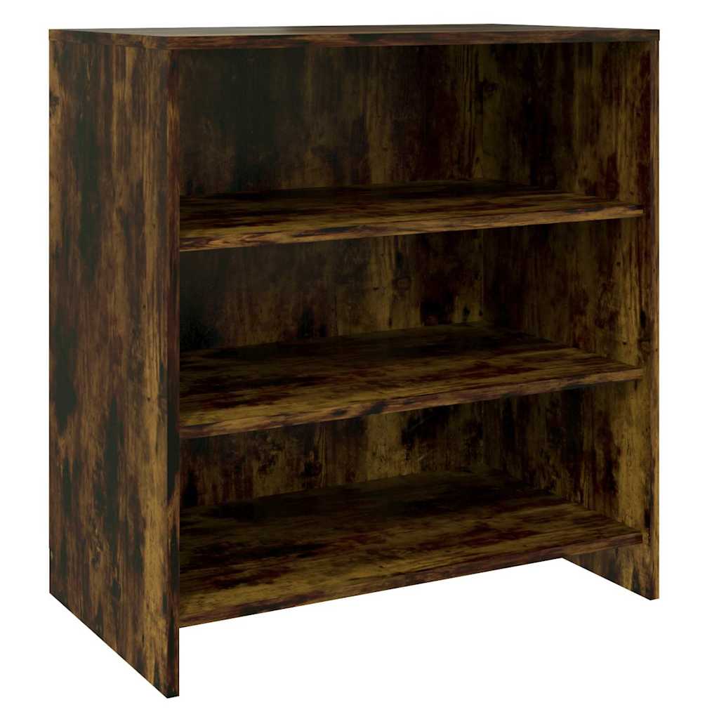 vidaXL 2 Piece Sideboard Smoked Oak Engineered Wood