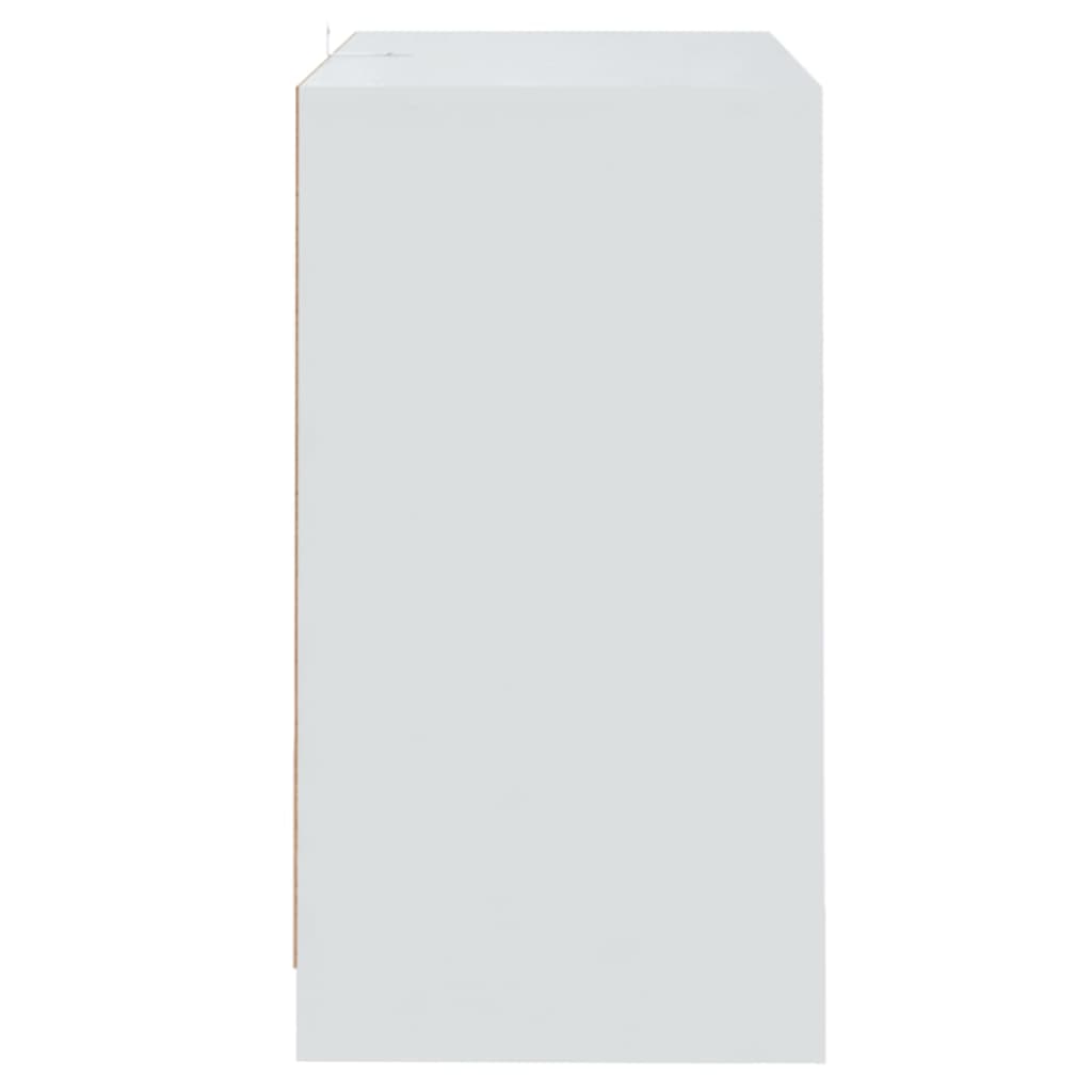 vidaXL Sideboards 2 pcs White 70x41x75 cm Engineered Wood