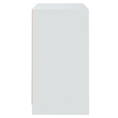 vidaXL Sideboards 2 pcs White 70x41x75 cm Engineered Wood