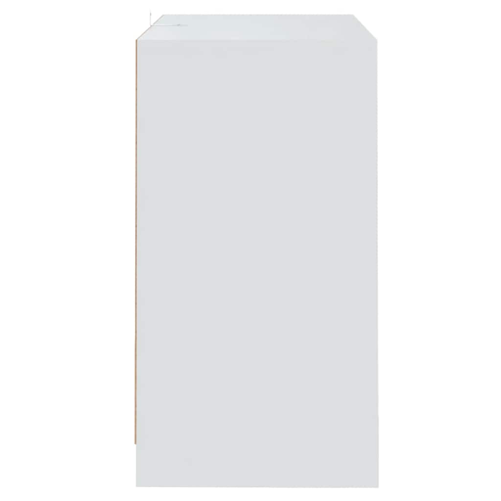 vidaXL Sideboards 2 pcs White 70x41x75 cm Engineered Wood