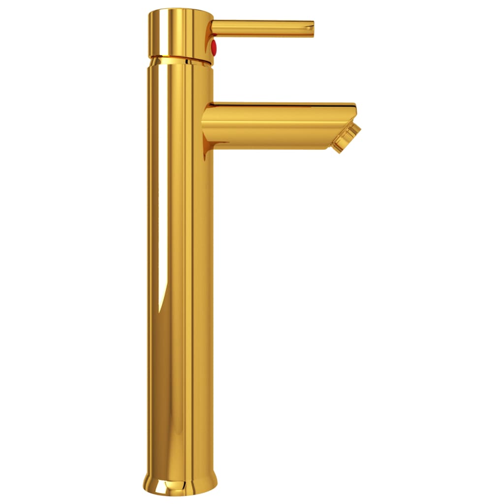 3098446 vidaXL Bathroom Sink with Tap and Push Drain Frosted Tempered Glass (142230+149089+149062)