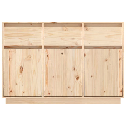 vidaXL Sideboard 111x36x75 cm Solid Wood Pine