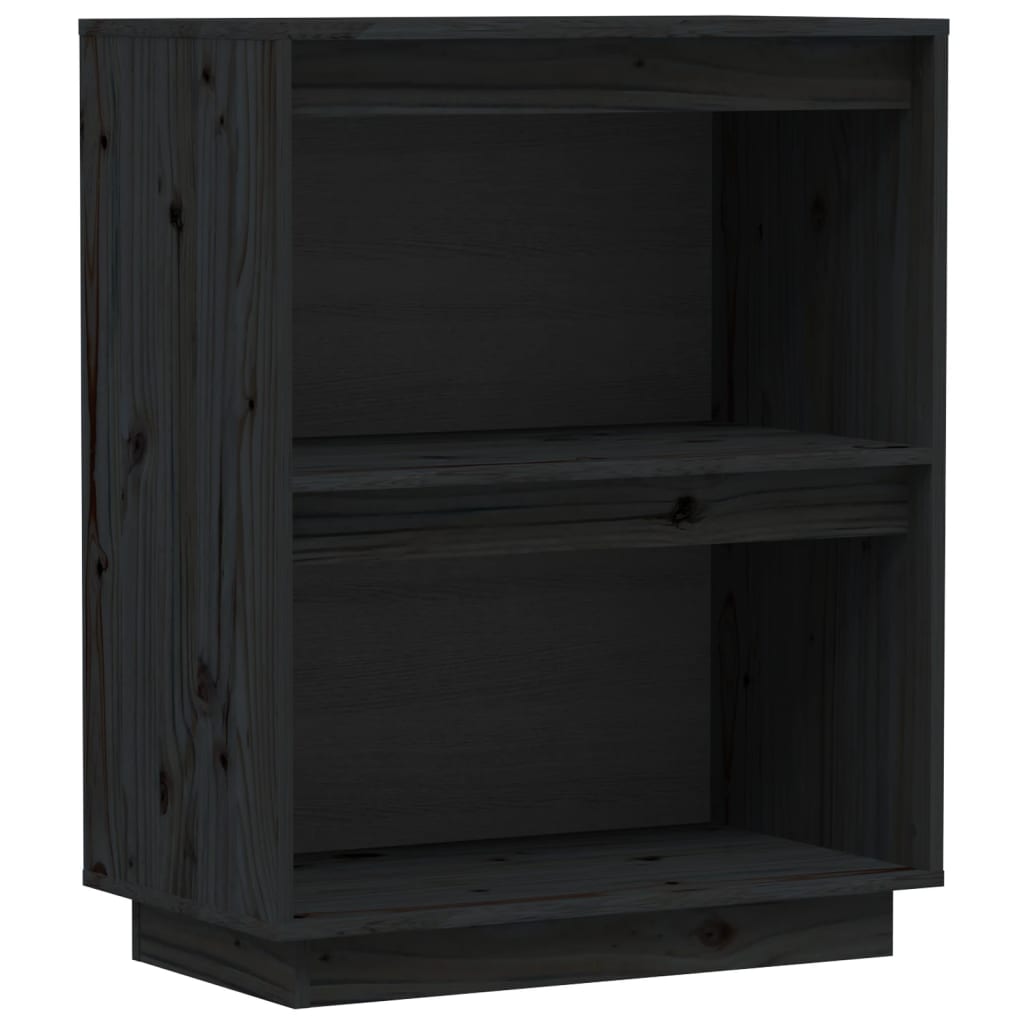 vidaXL Console Cabinet | Black | Solid pine wood | Small | Console Cabinet