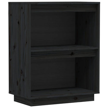 vidaXL Console Cabinet | Black | Solid pine wood | Small | Console Cabinet