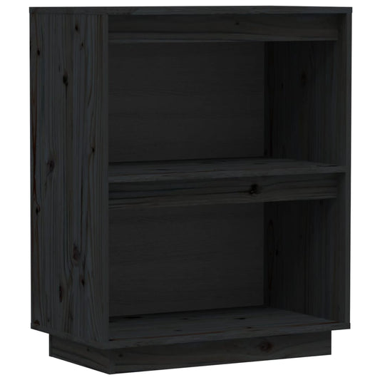 vidaXL Console Cabinet | Black | Solid pine wood | Small | Console Cabinet