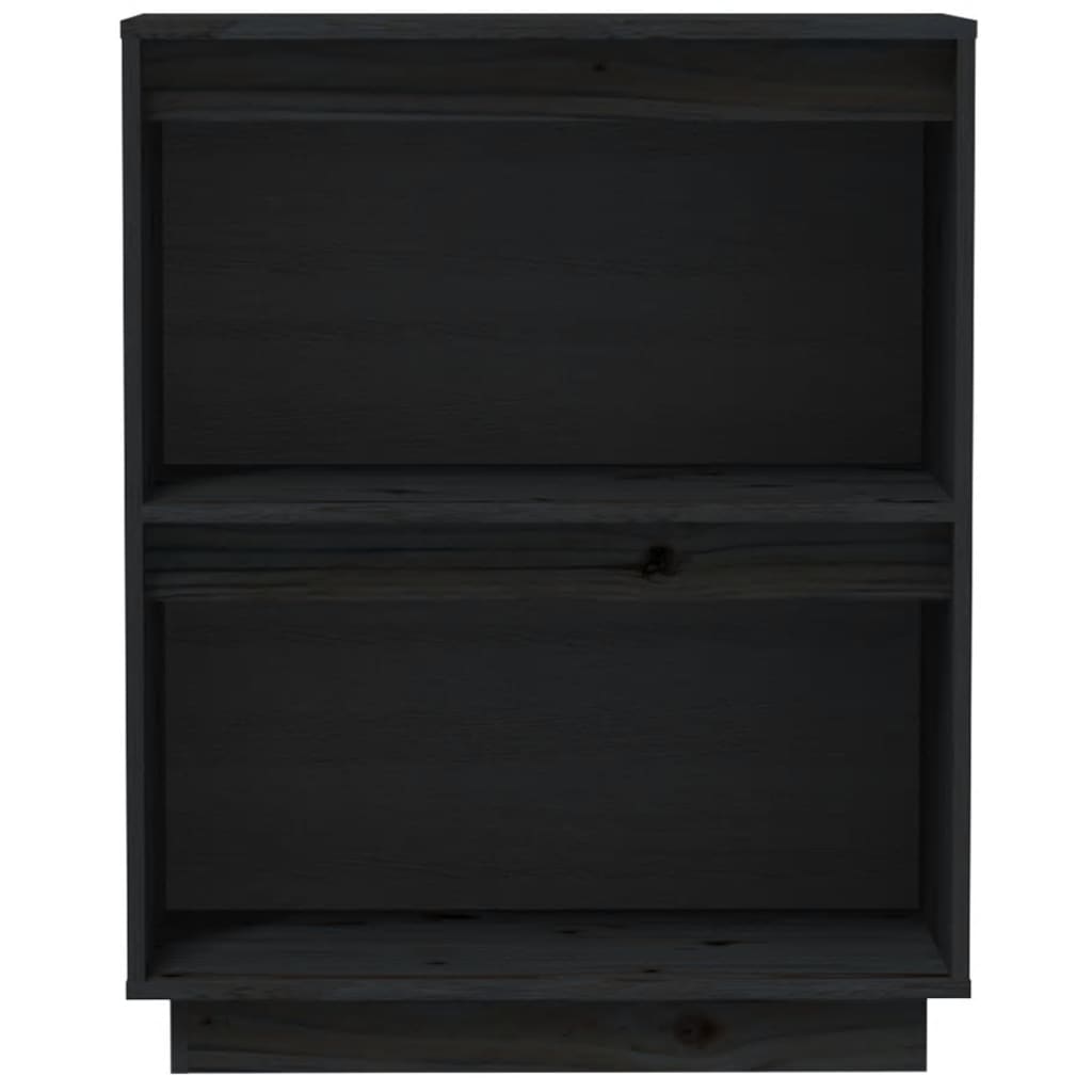 vidaXL Console Cabinet | Black | Solid pine wood | Small | Console Cabinet