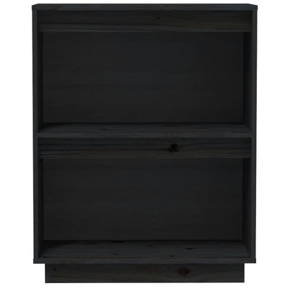 vidaXL Console Cabinet | Black | Solid pine wood | Small | Console Cabinet