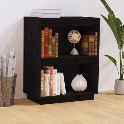 vidaXL Console Cabinet | Black | Solid pine wood | Small | Console Cabinet