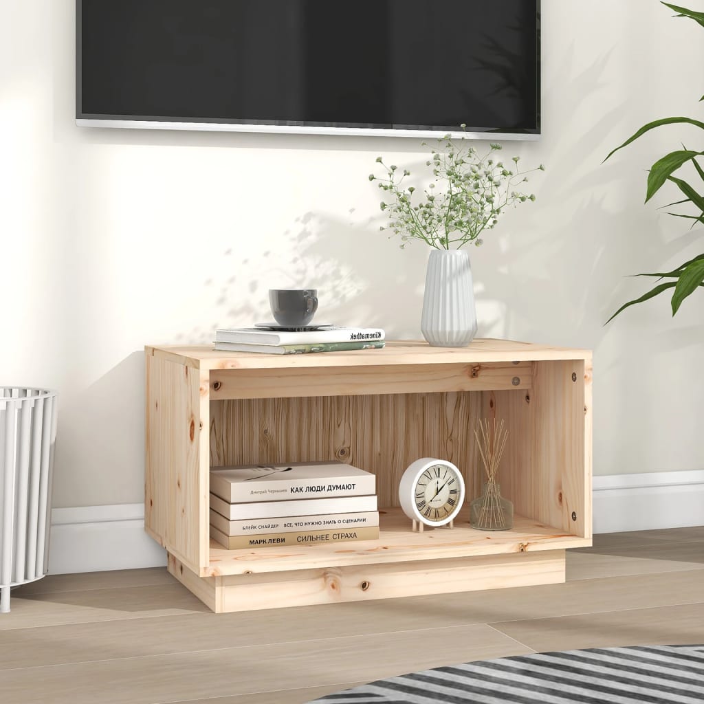 813824 vidaXL TV Cabinet 60x35x35 cm Solid Wood Pine