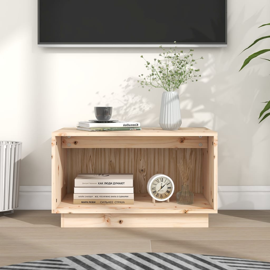 813824 vidaXL TV Cabinet 60x35x35 cm Solid Wood Pine