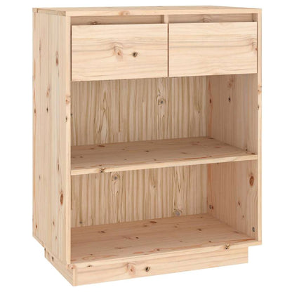 813834 vidaXL Console Cabinet 60x34x75 cm Solid Wood Pine