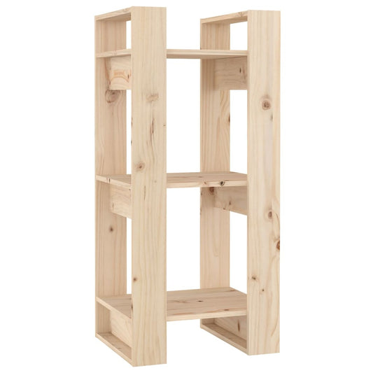 vidaXL Book Cabinet/Room Divider 41x35x91 cm Solid Wood Pine