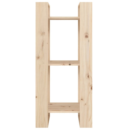 vidaXL Book Cabinet/Room Divider 41x35x91 cm Solid Wood Pine