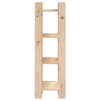 vidaXL Book Cabinet/Room Divider 41x35x125 cm Solid Wood Pine