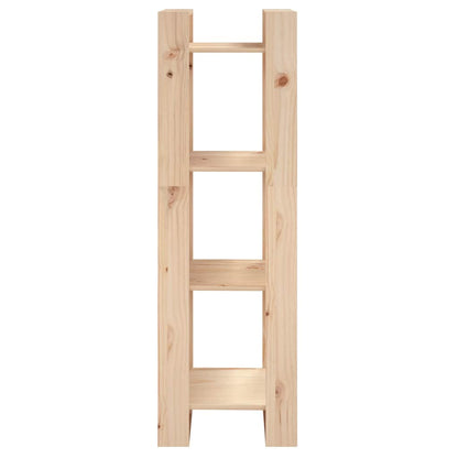 vidaXL Book Cabinet/Room Divider 41x35x125 cm Solid Wood Pine
