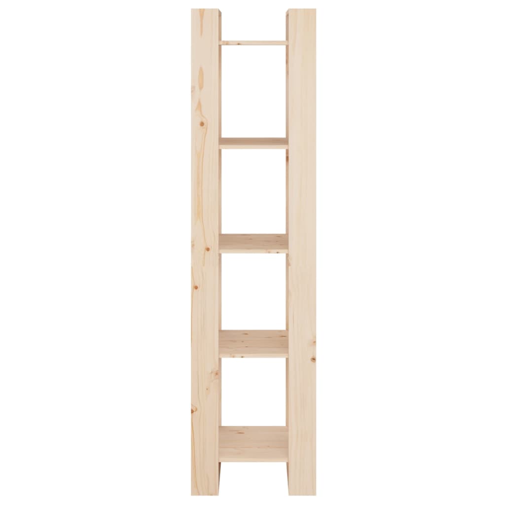 vidaXL Book Cabinet/Room Divider 41x35x160 cm Solid Wood Pine