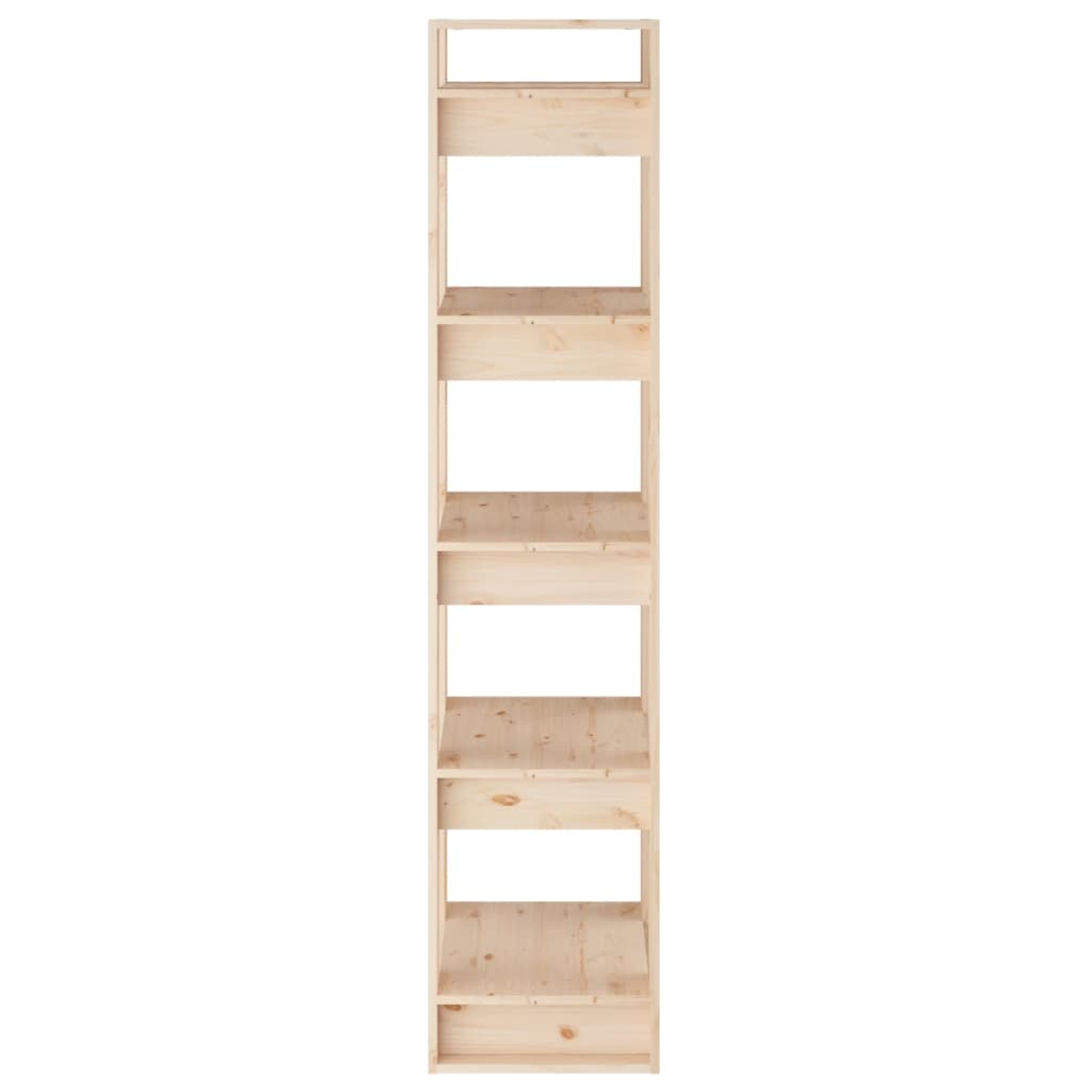 vidaXL Book Cabinet/Room Divider 41x35x160 cm Solid Wood Pine