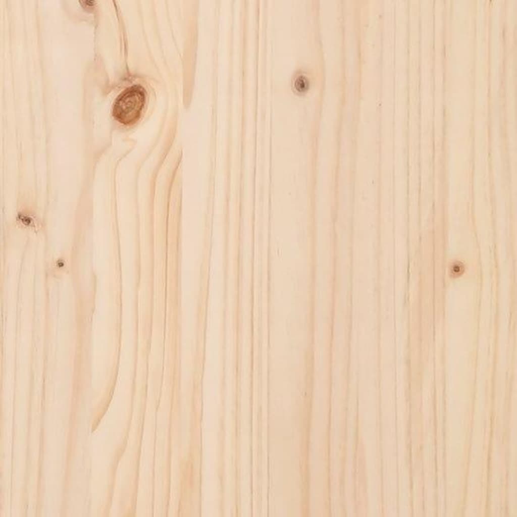 813919 vidaXL Monitor Stand 100x24x13 cm Solid Wood Pine