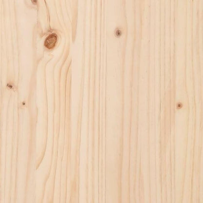 813919 vidaXL Monitor Stand 100x24x13 cm Solid Wood Pine