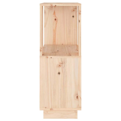 814029 vidaXL Book Cabinet/Room Divider 51x25x70 cm Solid Wood Pine