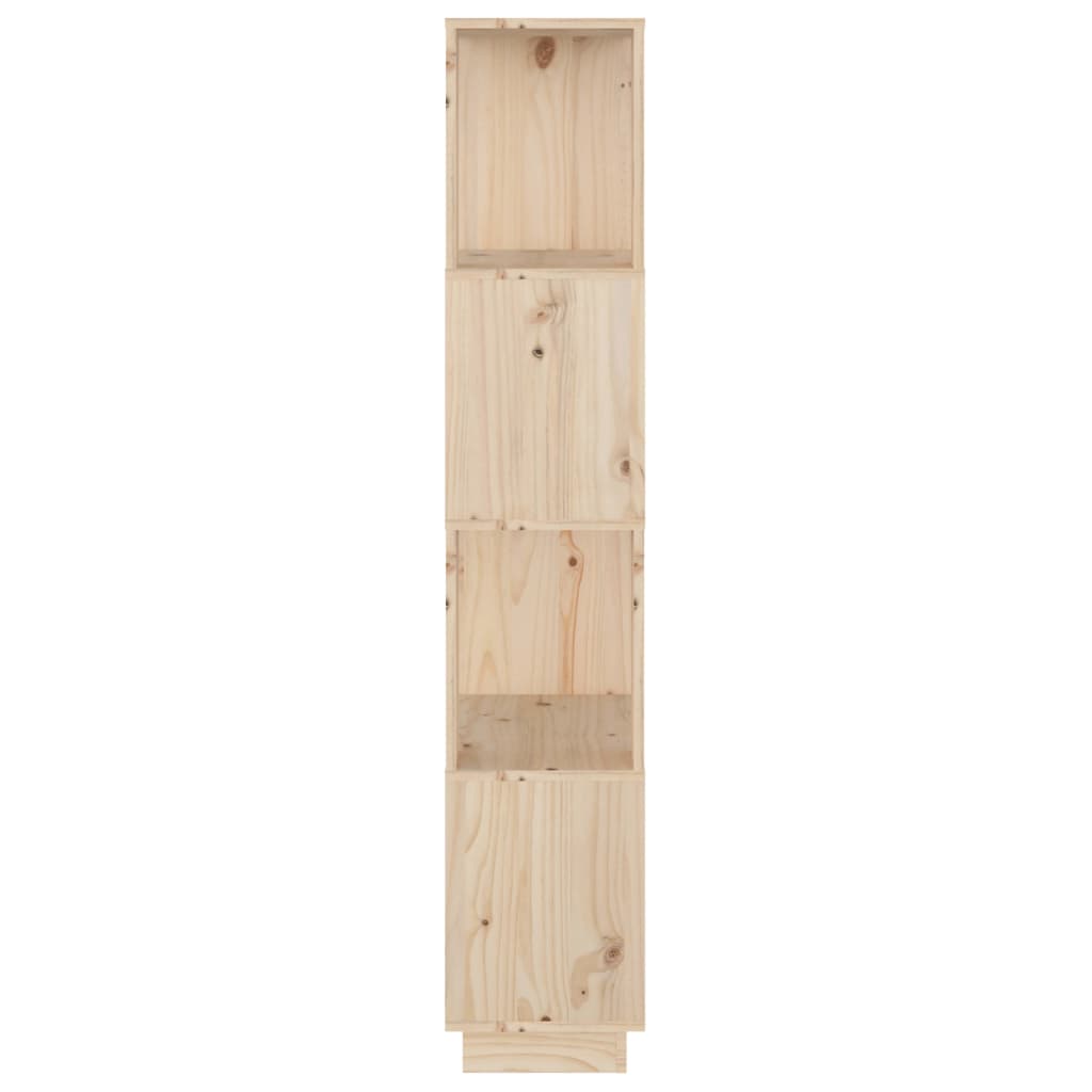 vidaXL Book Cabinet/Room Divider 51x25x132 cm Solid Wood Pine