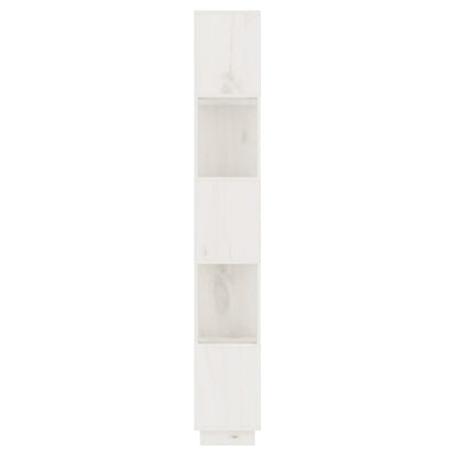 vidaXL Book Cabinet/Room Divider White 51x25x163.5 cm Solid Wood Pine