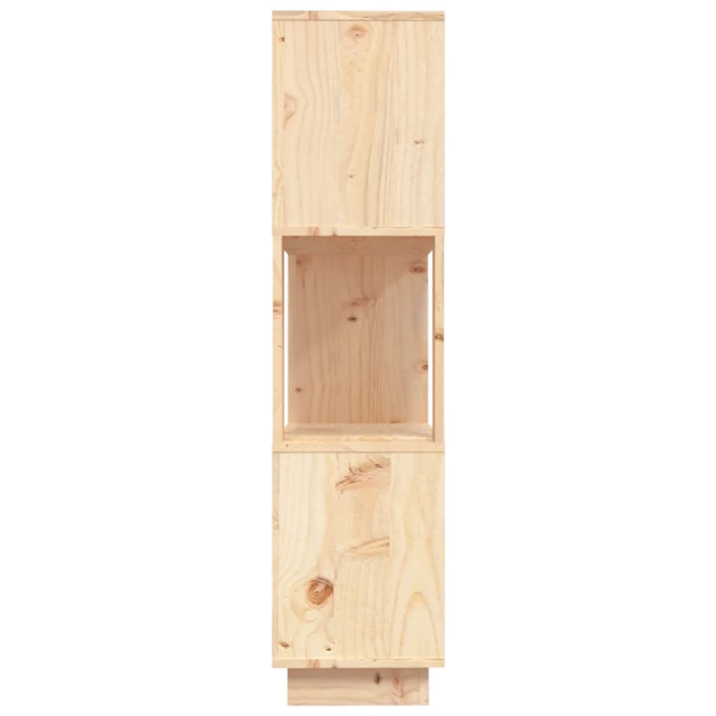 vidaXL Book Cabinet/Room Divider 80x25x101 cm Solid Wood Pine