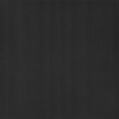 vidaXL Book Cabinet/Room Divider Black 80x25x132 cm Solid Wood Pine