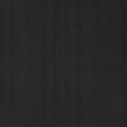 vidaXL Book Cabinet/Room Divider Black 80x25x132 cm Solid Wood Pine