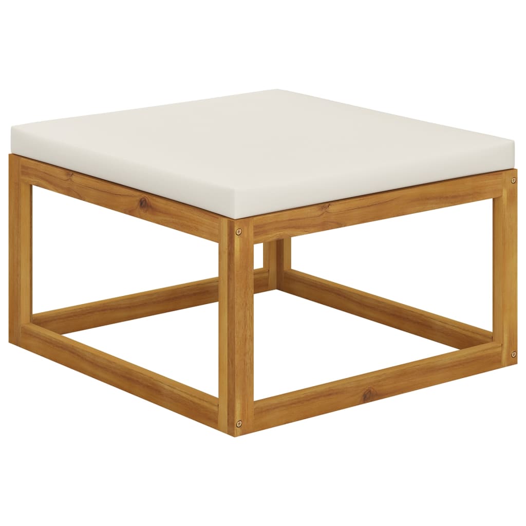 vidaXL 5 Piece Garden Lounge Set with Cushions Solid Wood Acacia (UK/IE/FI/NO only)